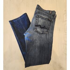 7 For All Mankind Women's Denim Jeans SZ 29 Straight Y2K